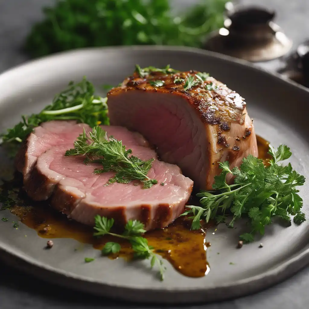 Pork Rump with Herbs