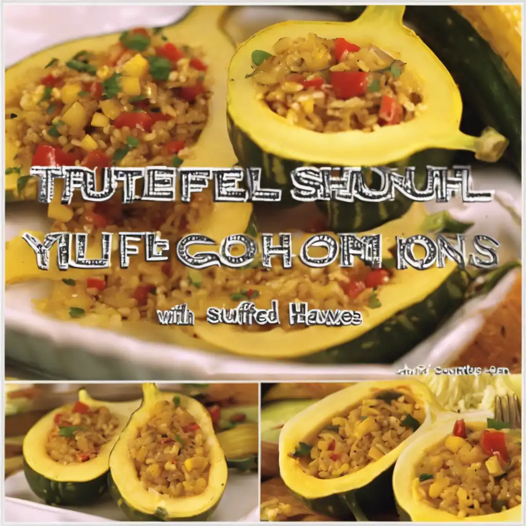 Stuffed Yellow Squash