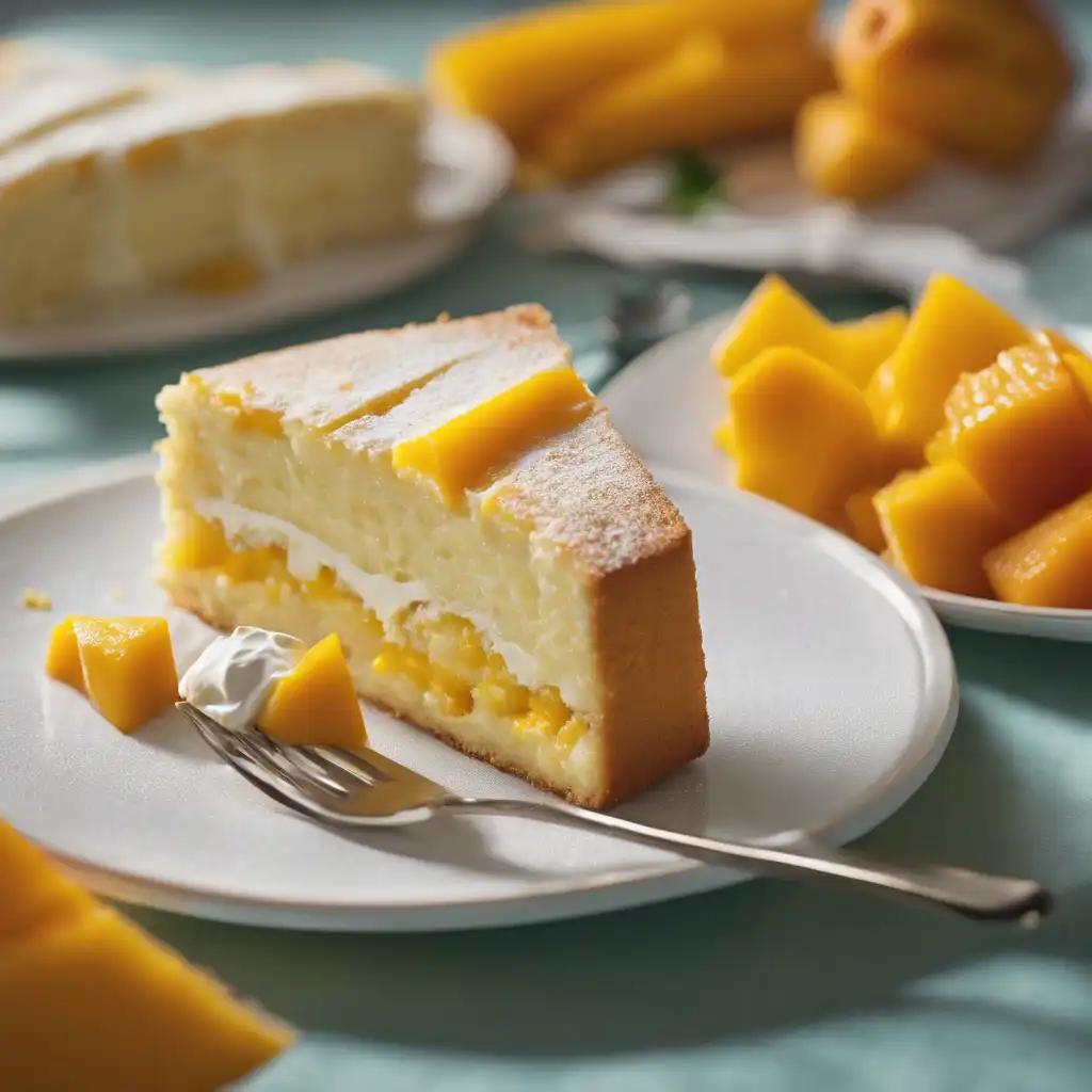 Ricotta Mango Cake