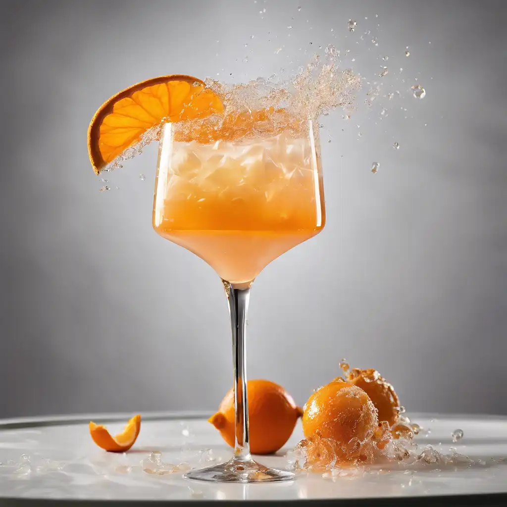 Champagne Cocktail with Orange