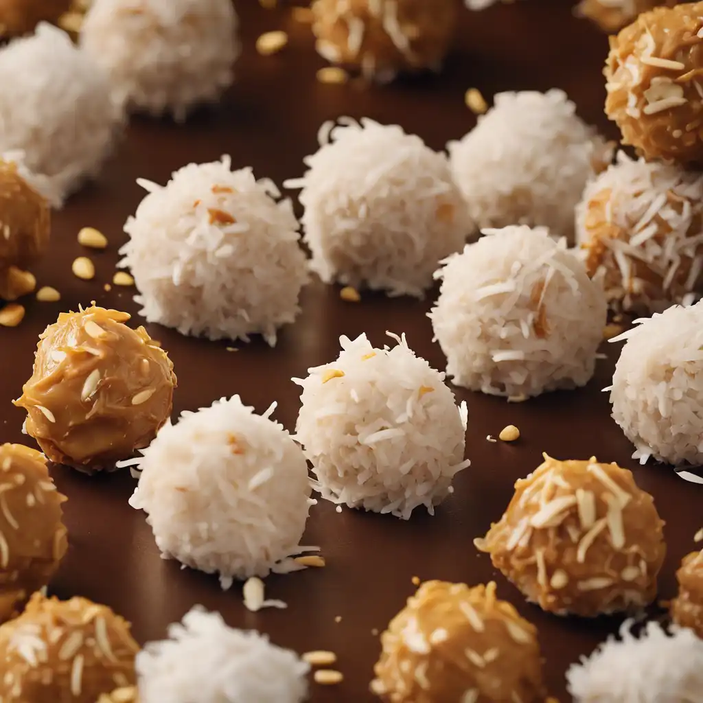 Coconut and Peanut Butter Balls