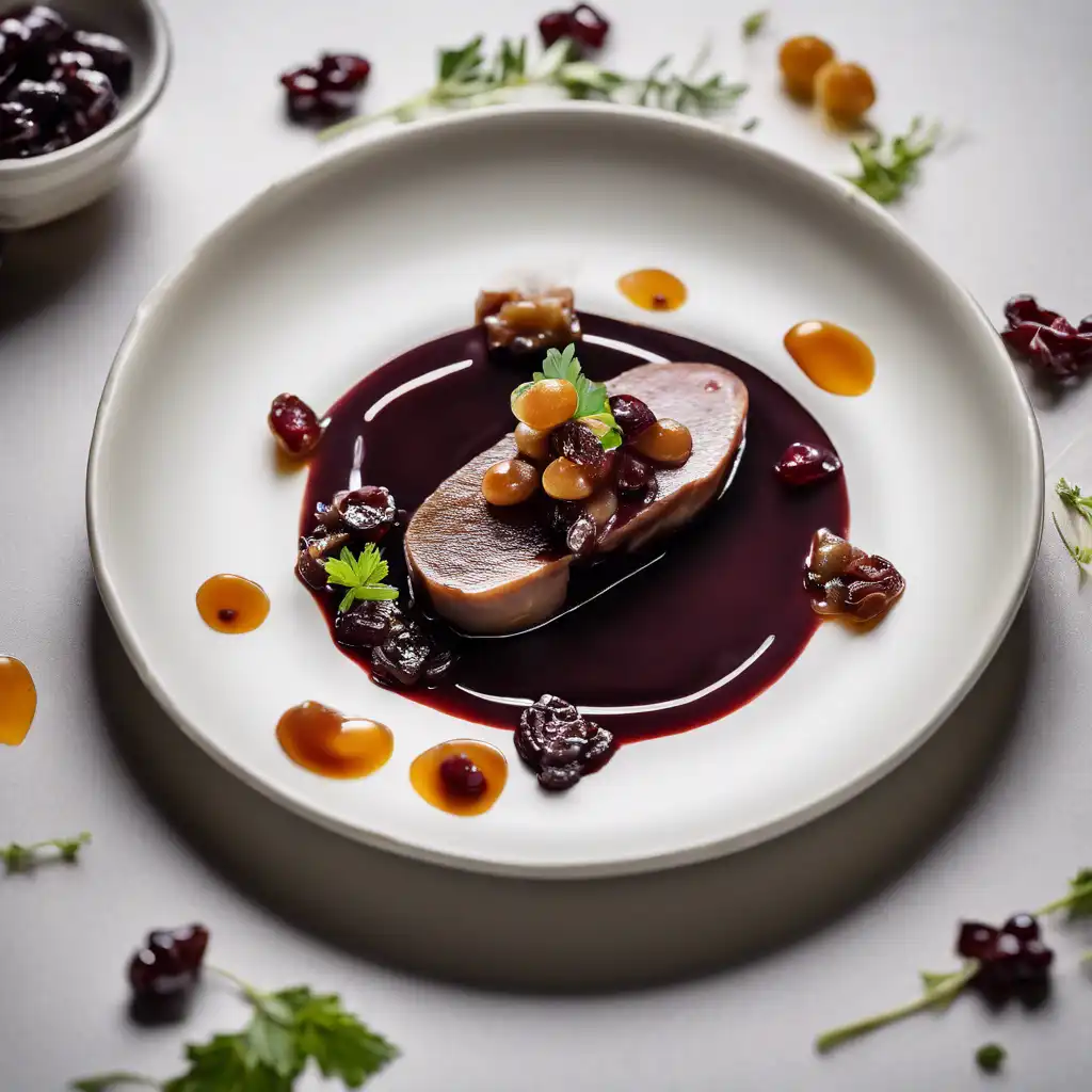 Duck Liver with Raisins