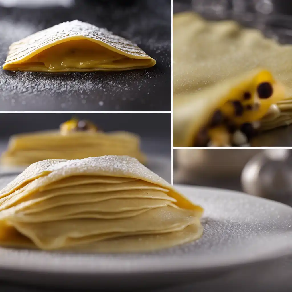 Passion Fruit Crepe