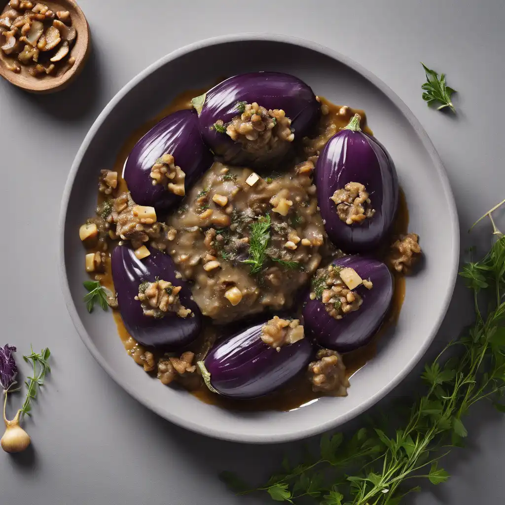 Eggplant and Walnut Sauce