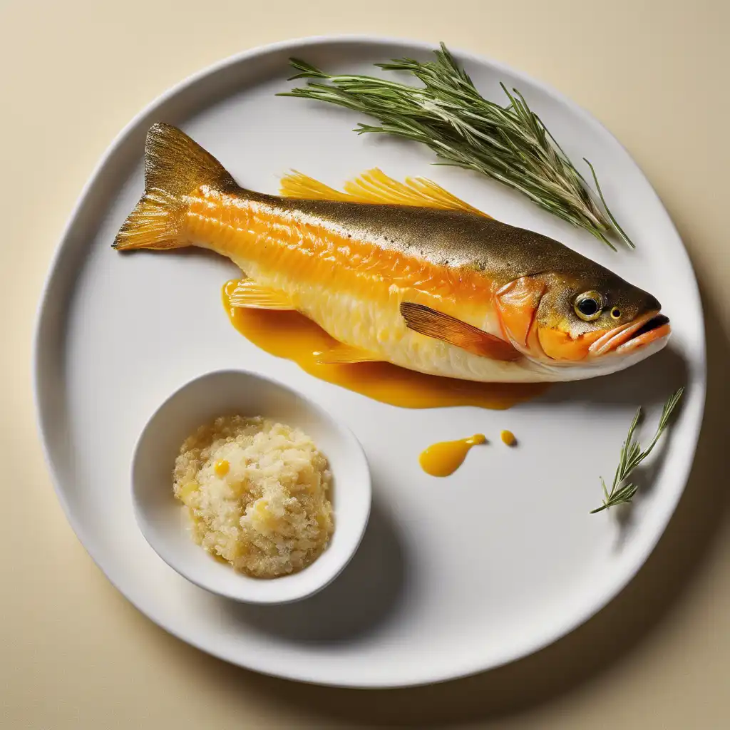 Golden Trout with Golden Breading