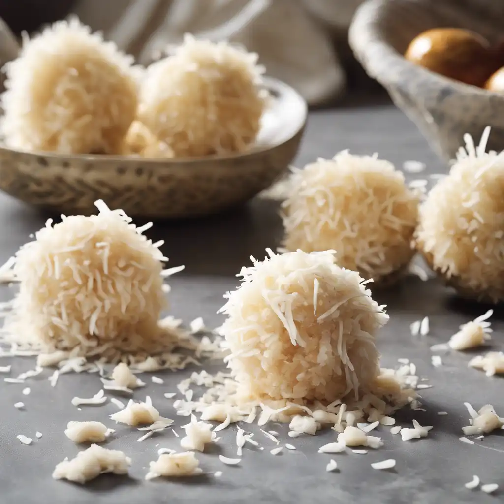 Coconut Pom-Poms