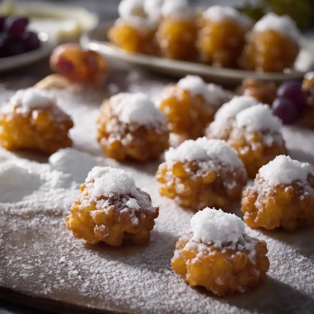 Muscatel Grape Fritters