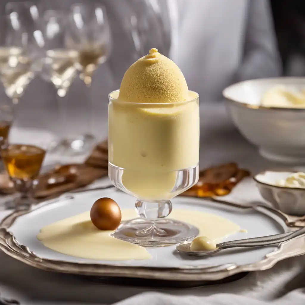 Chilled Zabaglione Foam