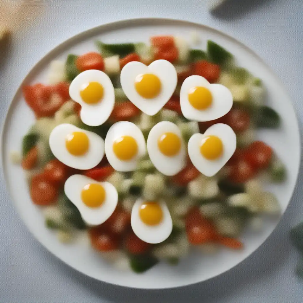 Palmito Salad with Egg