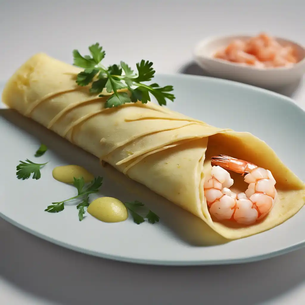 Shrimp Crepe