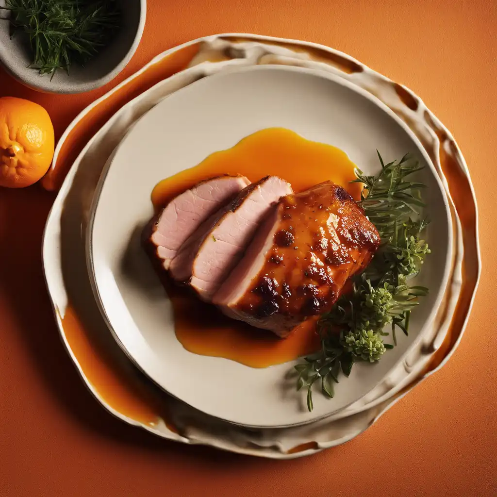 Orange Glazed Pork Loin