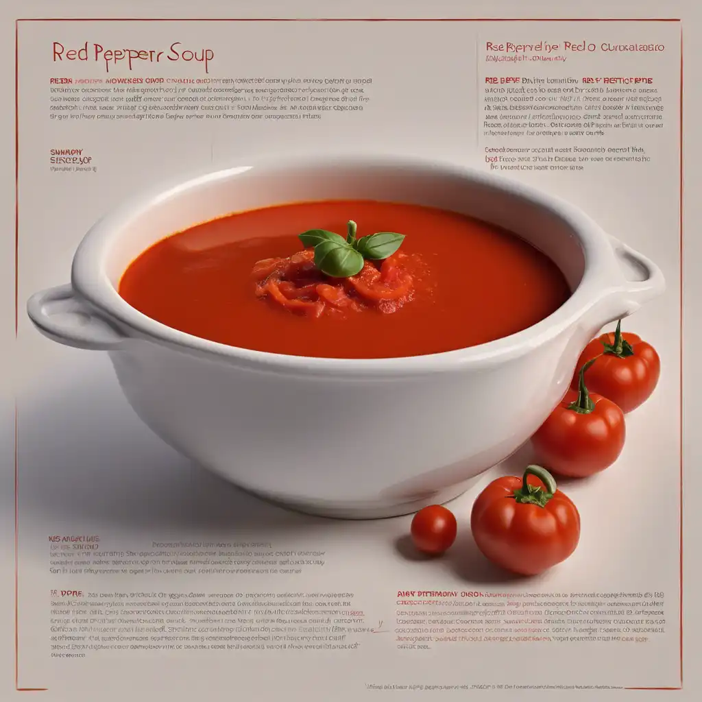 Red Pepper and Tomato Soup