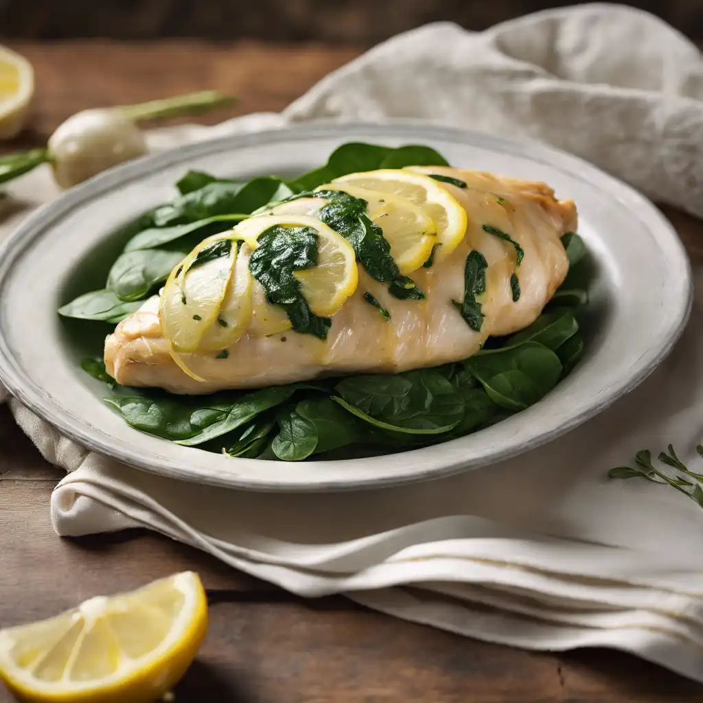 Lemon-Herb Chicken Breast, Wrapped with Spinach