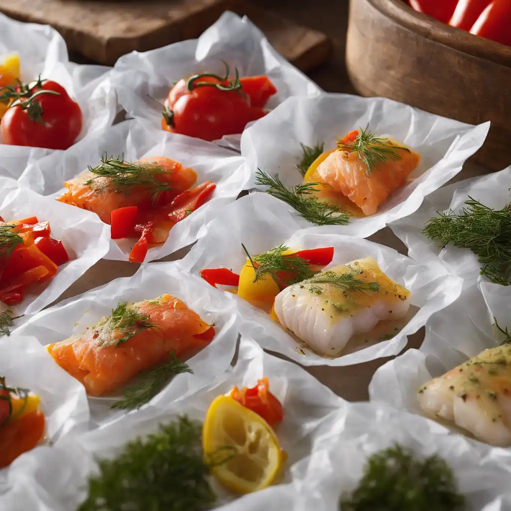 Fish Fillets En Papillote