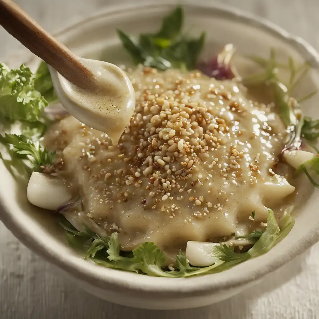 Garlic and Sesame Seed Dressing