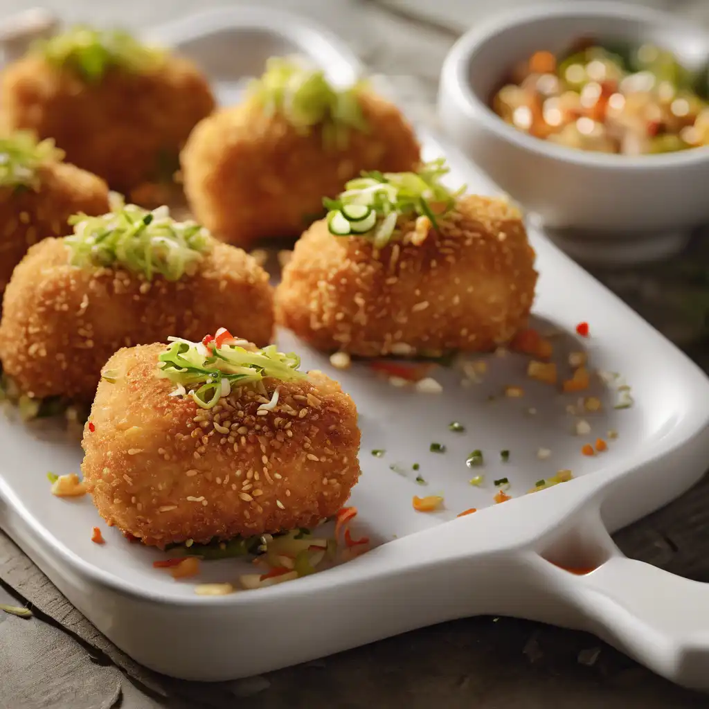 Chicken and Sesame Croquettes