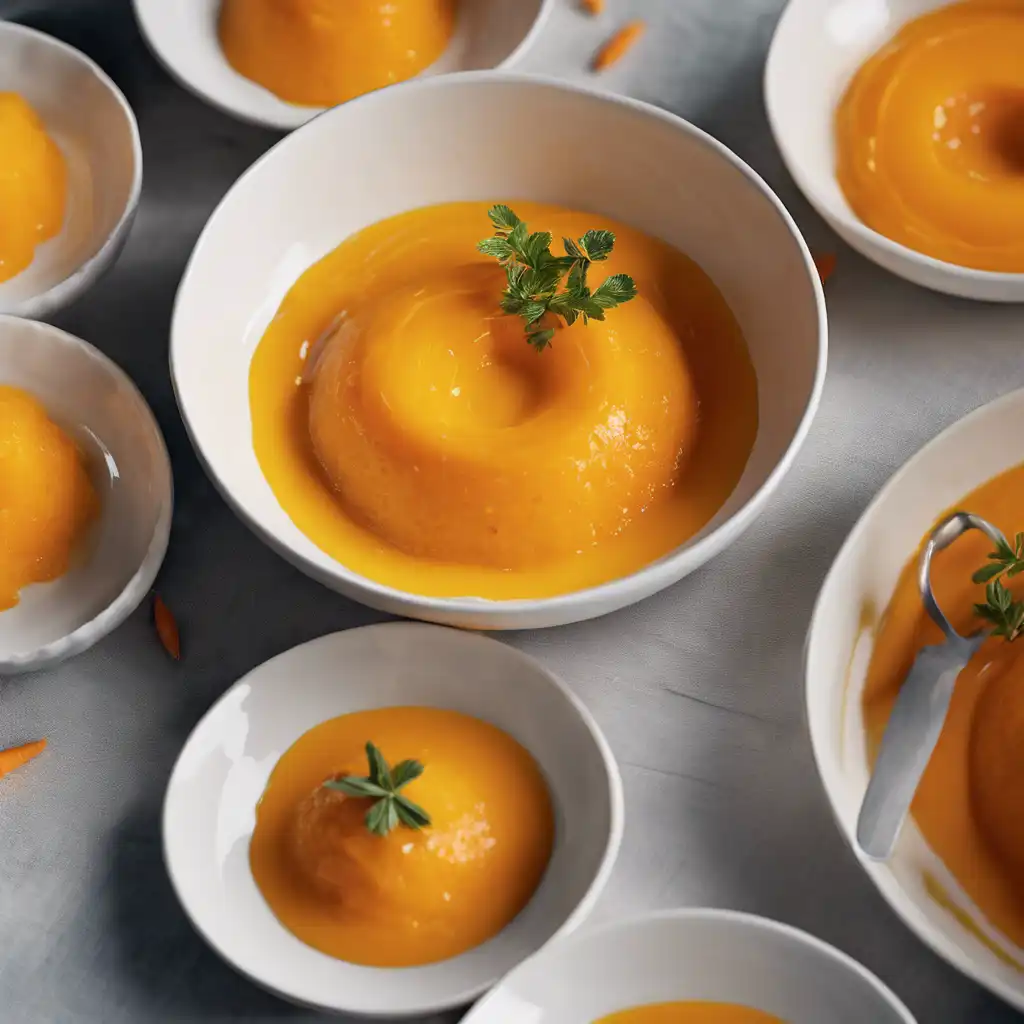 Carrot and Orange Pudding