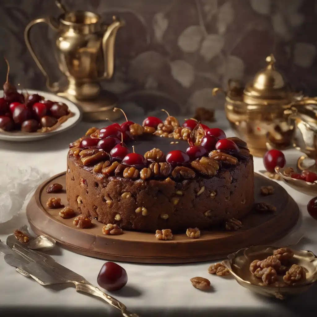 Walnut and Date Cake