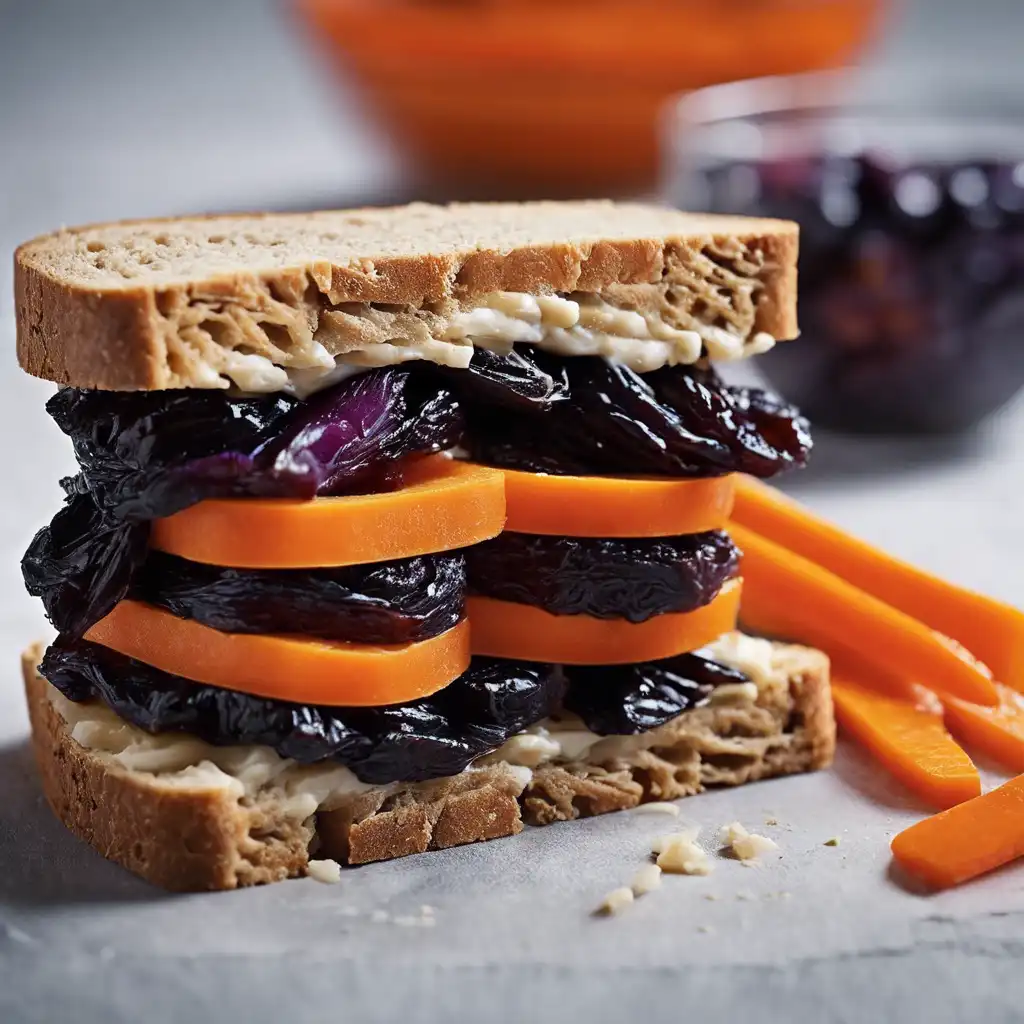 Carrot and Prune Sandwich