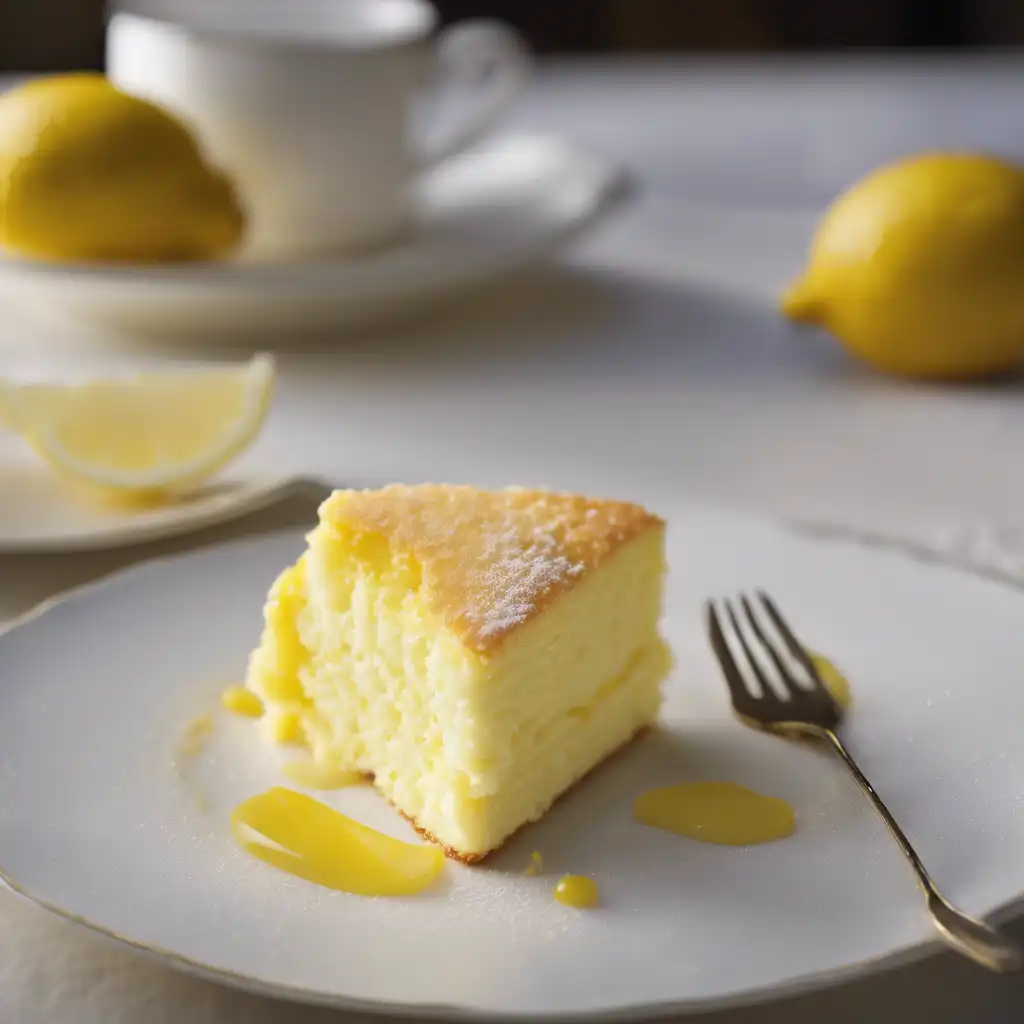 Lemon Soufflé Cake