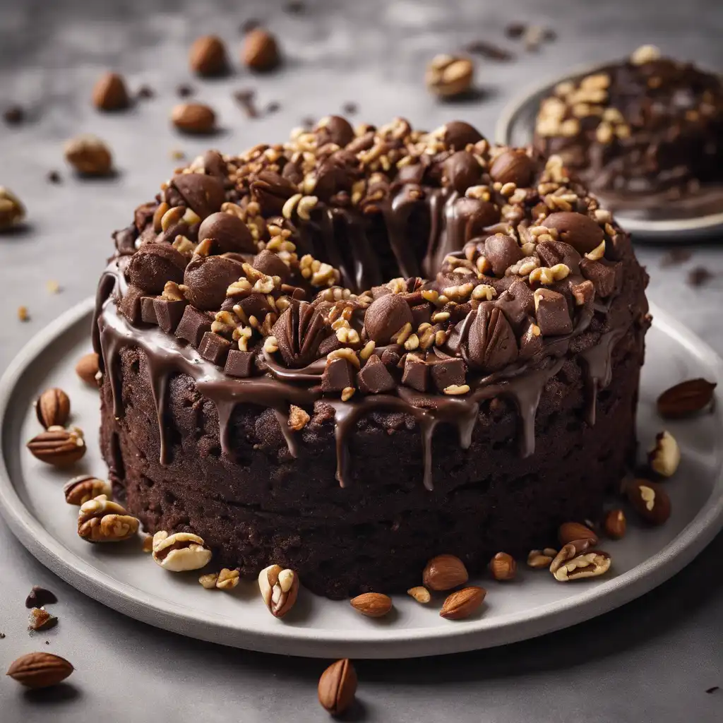 Chocolate Cake with Nuts