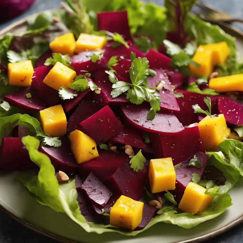 Beet and Mango Salad