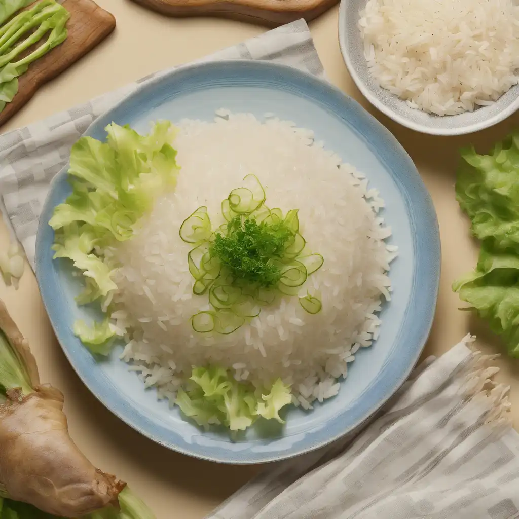 Rice with Lettuce