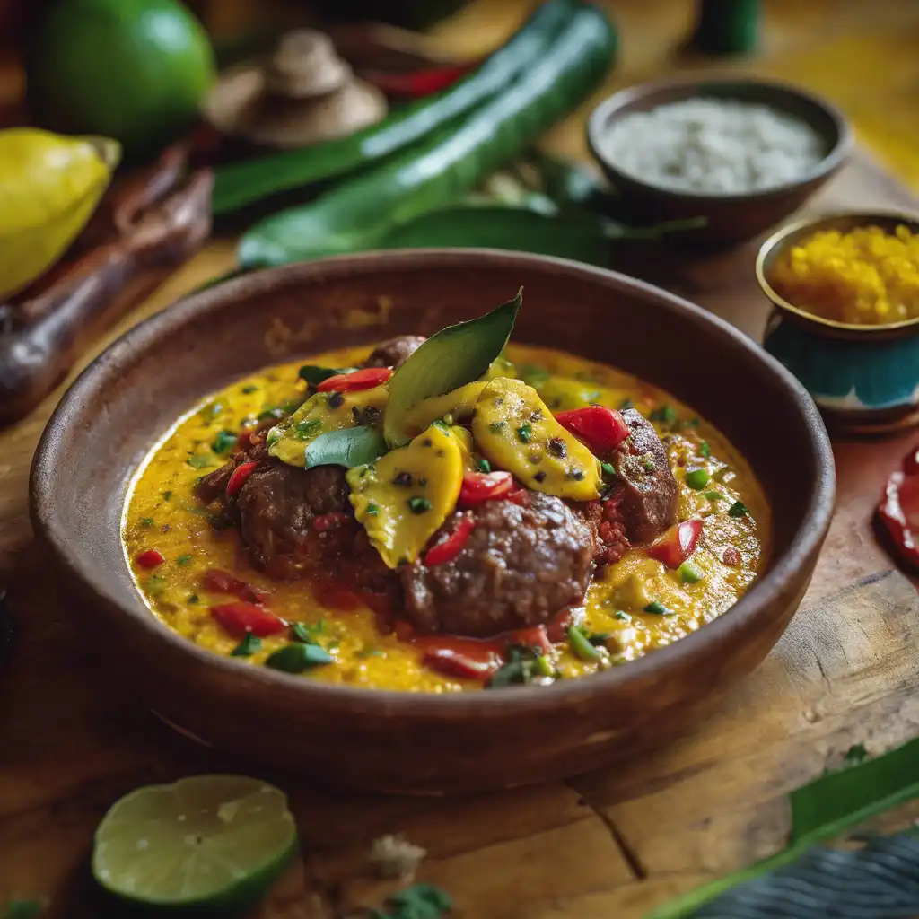 Carne Moqueca with Farofa