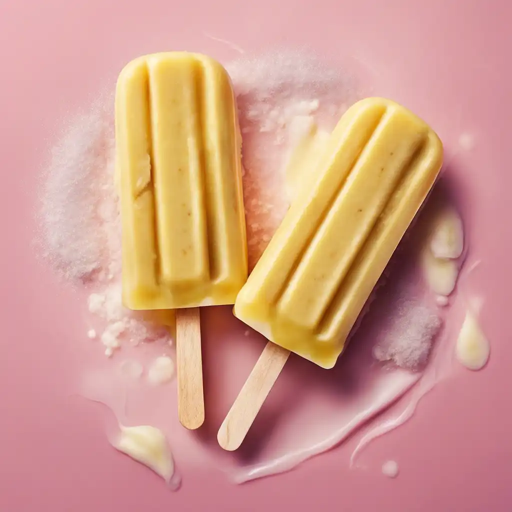 Frozen Banana Popsicles