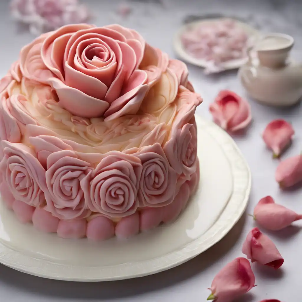 Rose Bud Cake