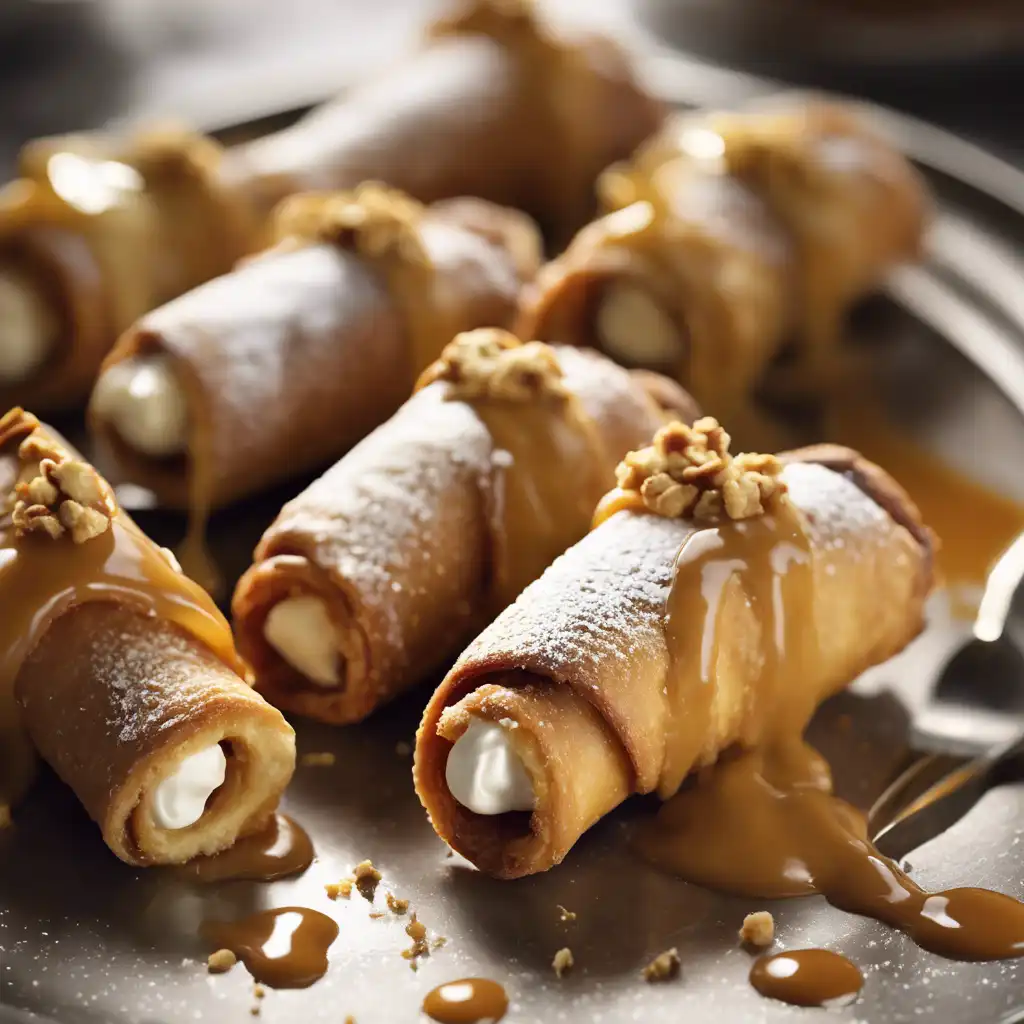 Caramel Filled Cannoli