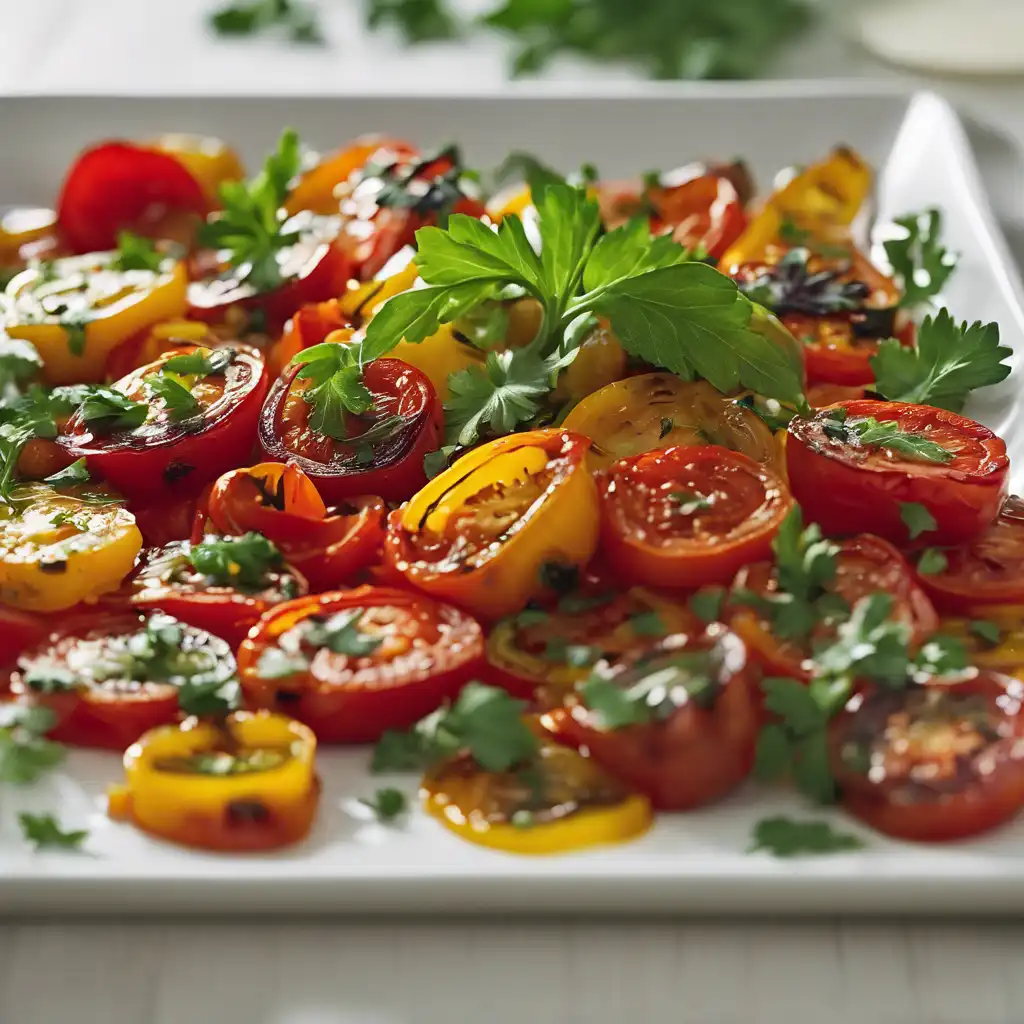 Roasted Tomato Salad