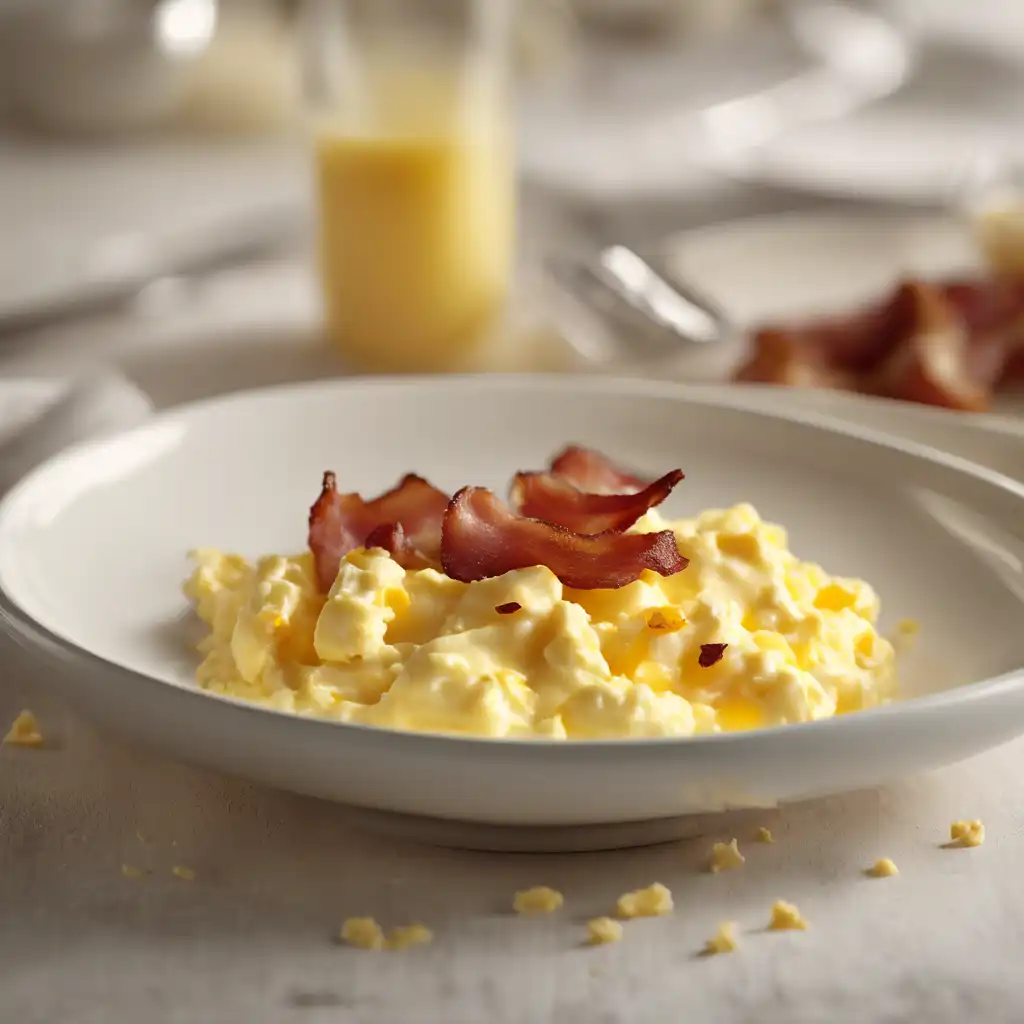 Creamy Scrambled Eggs with Potato