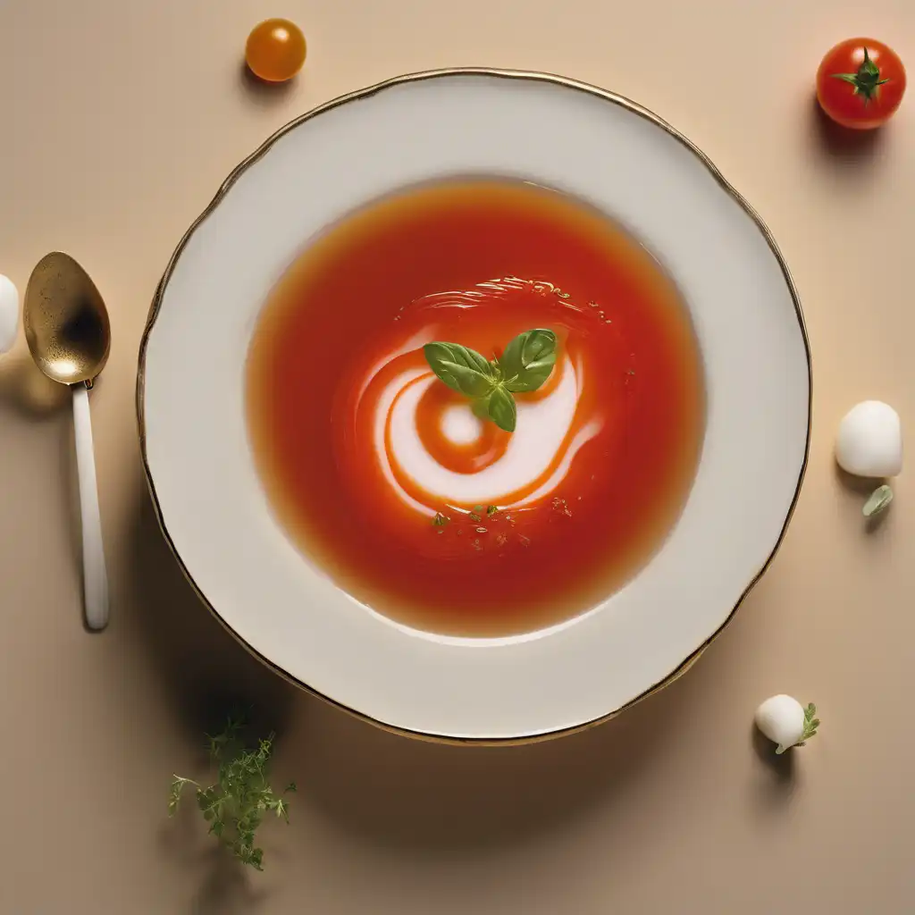 Tomato Consommé with Marjoram