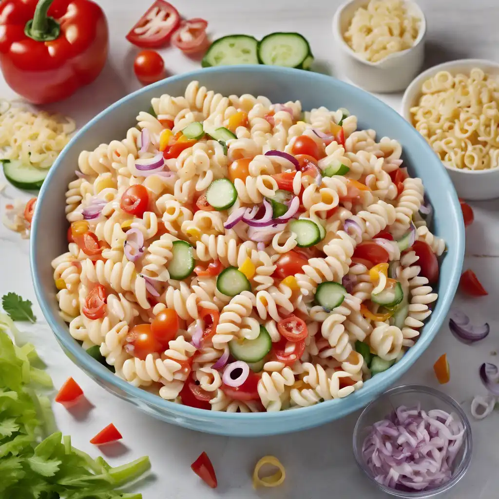 Macaroni Salad with Tomatoes