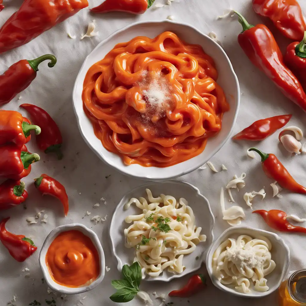 Red Pepper Sauce for Macaroni