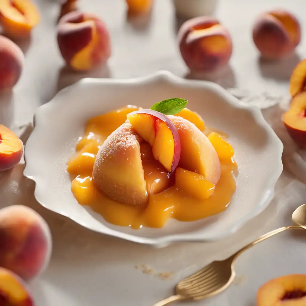 Pudding of Peach