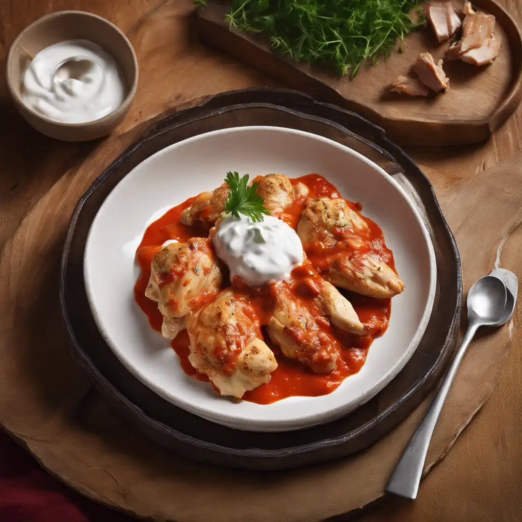 Rapid Chicken with Yogurt