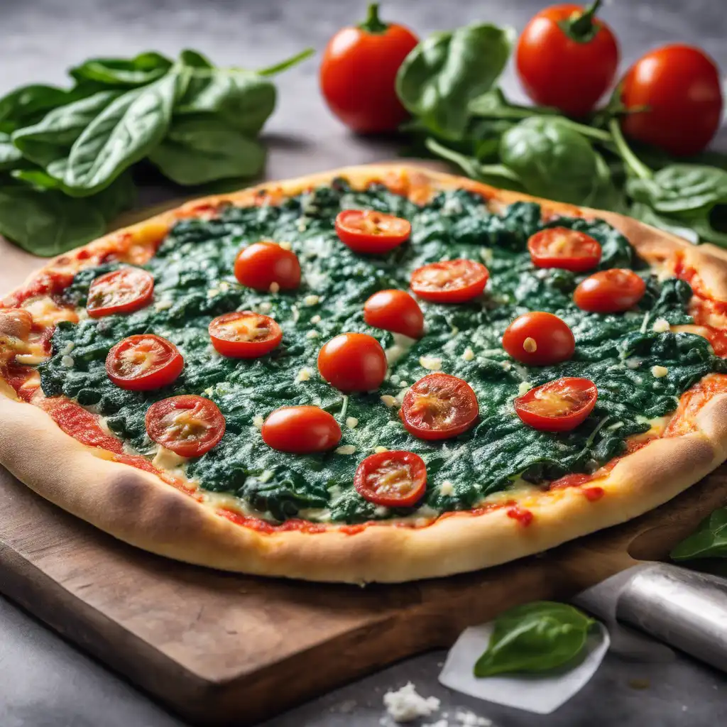 Spinach Pizza