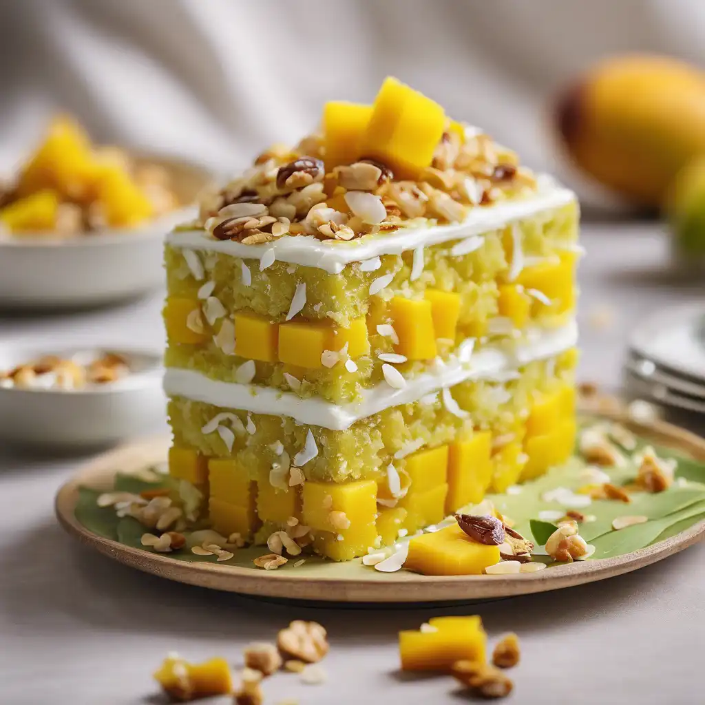 Mango and Coconut Cake