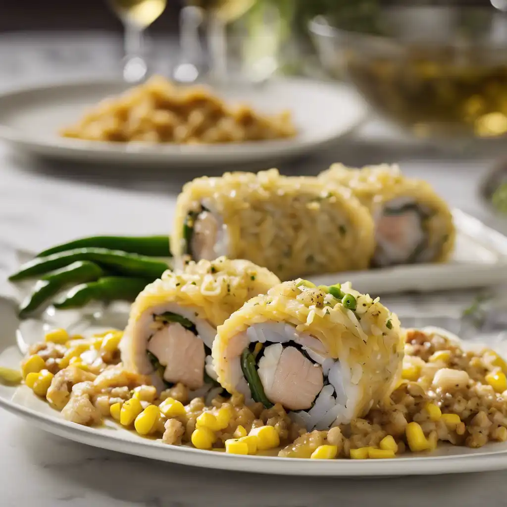 Fish Roll with Stuffing