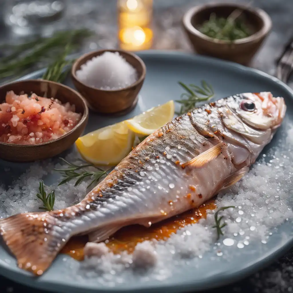 Grilled Fish with Salt