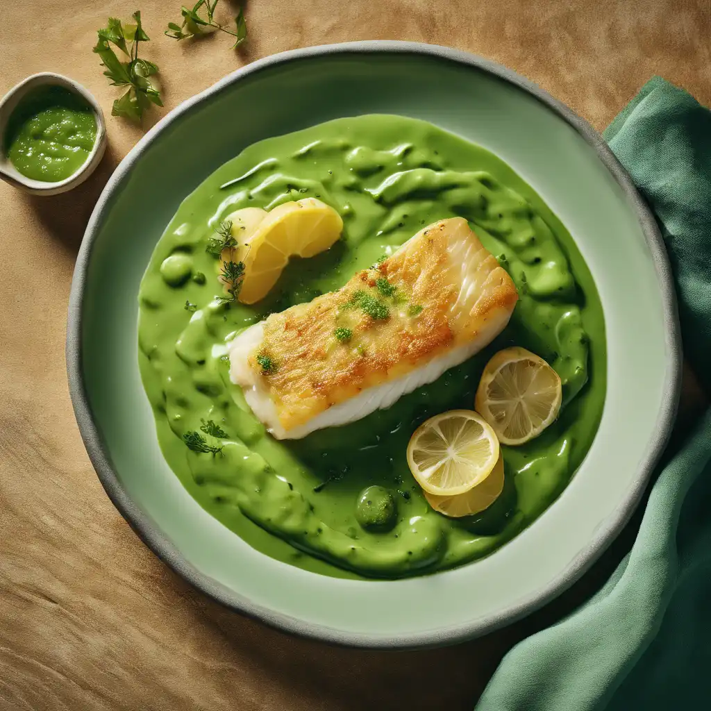 Cod with Green Sauce