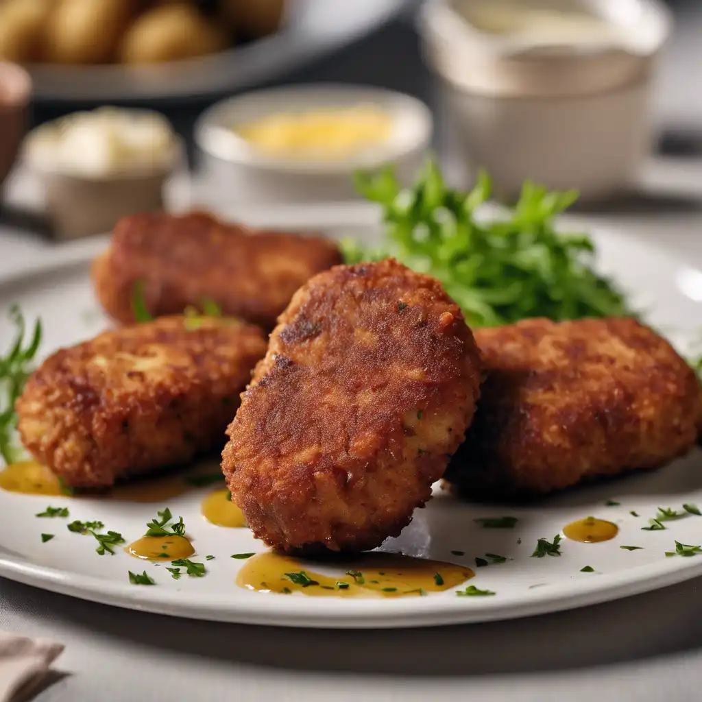 Grilled Meat Croquettes