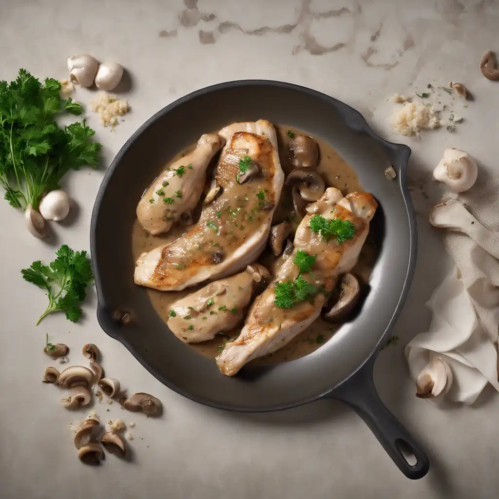 Chicken Fillets with Mushroom Sauce