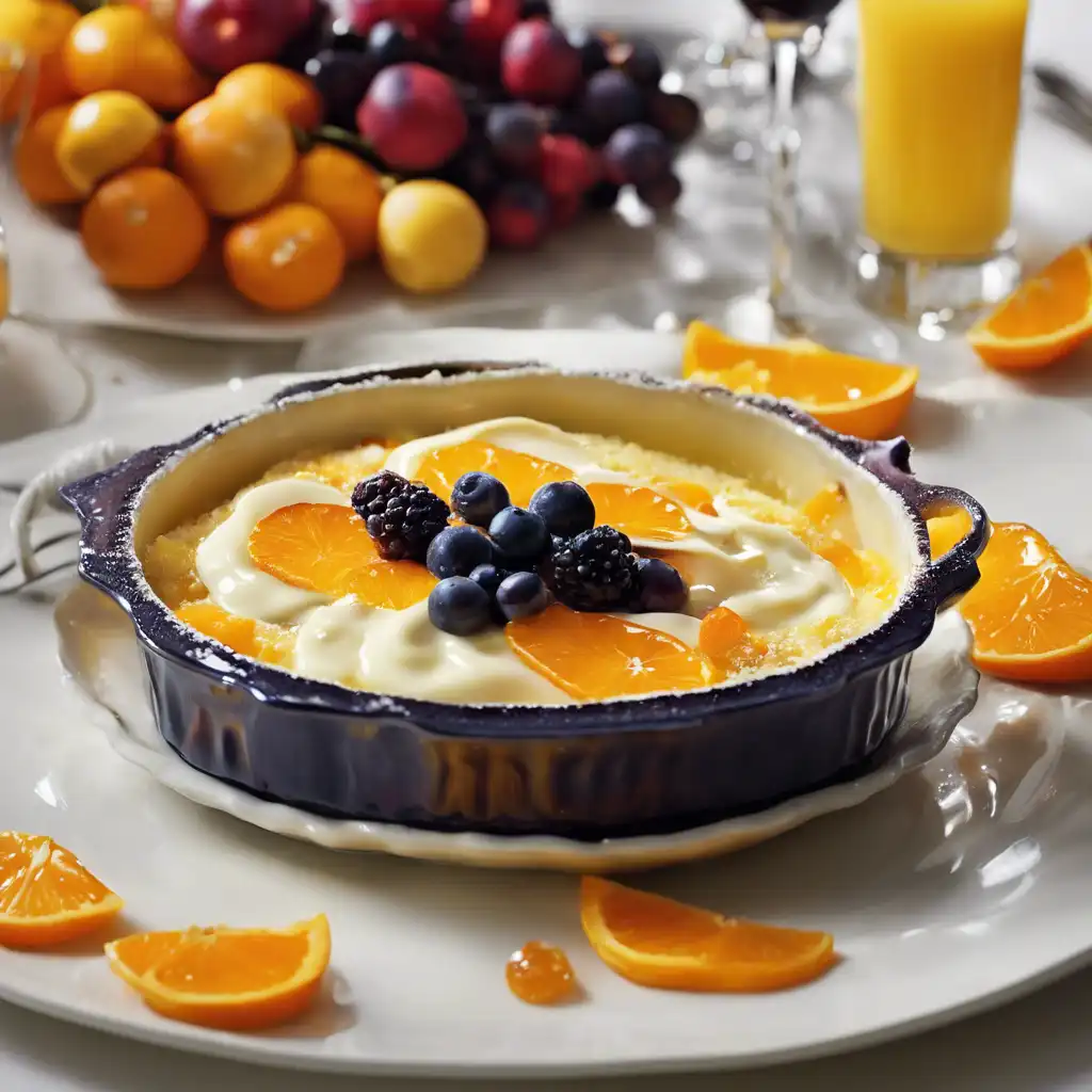 Fruit Gratin with Sabayon and Champagne