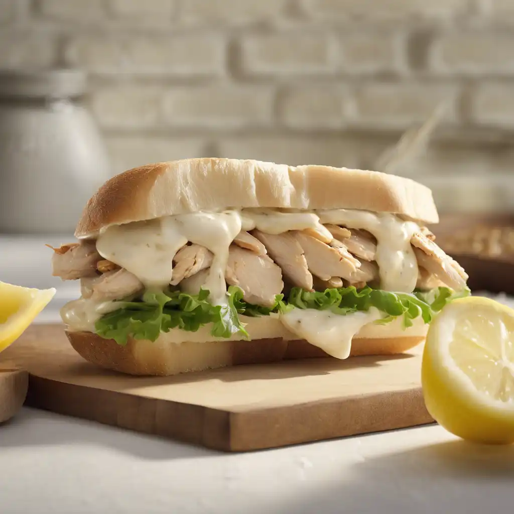 Chicken and Mayonnaise Sandwich