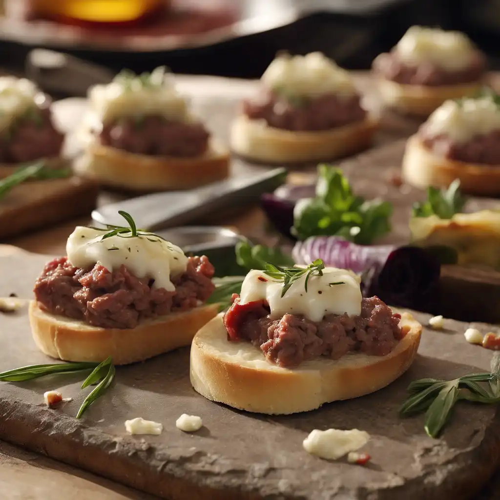 Beef Pâté with a Hint of Pizza Flavor