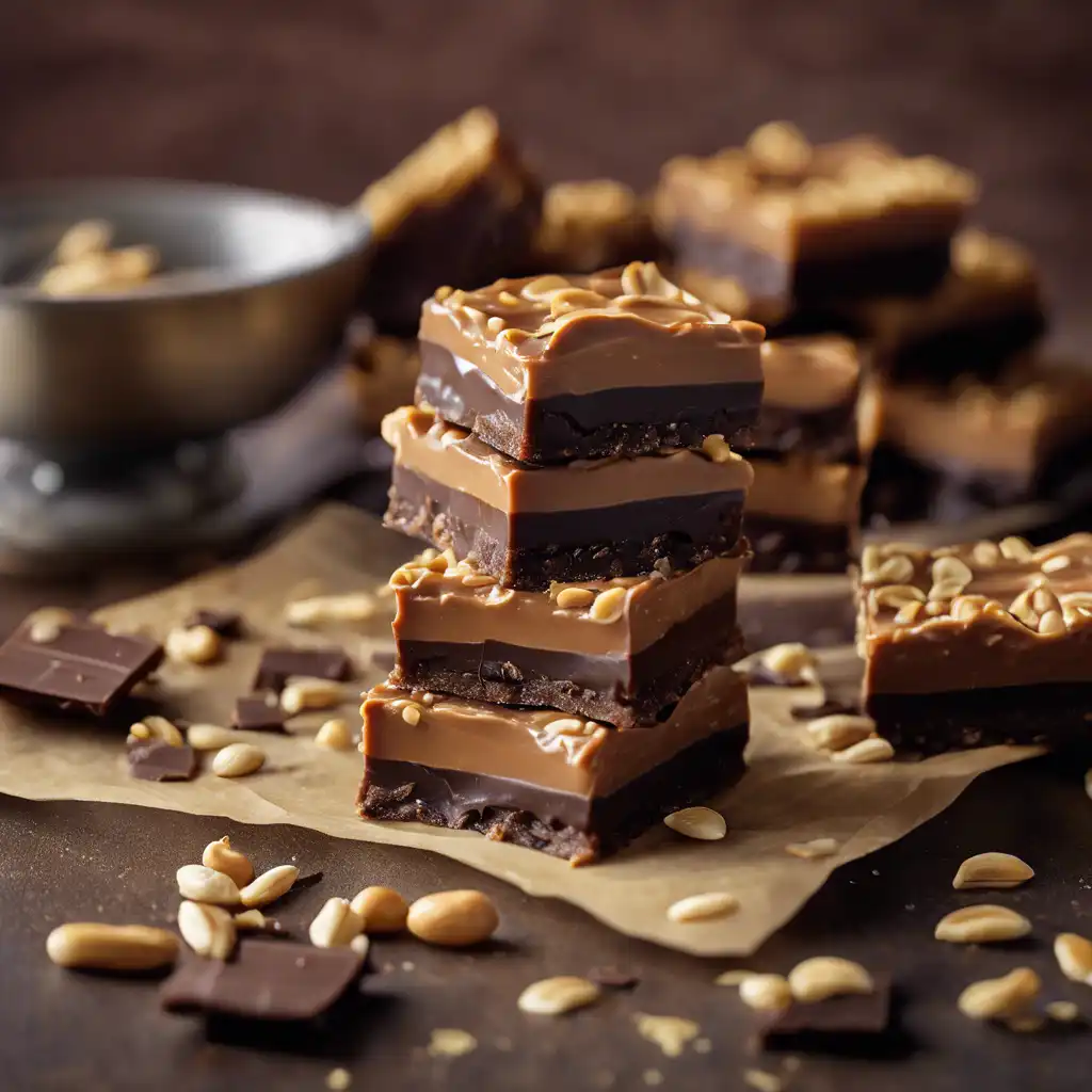 Chocolate Peanut Butter Squares