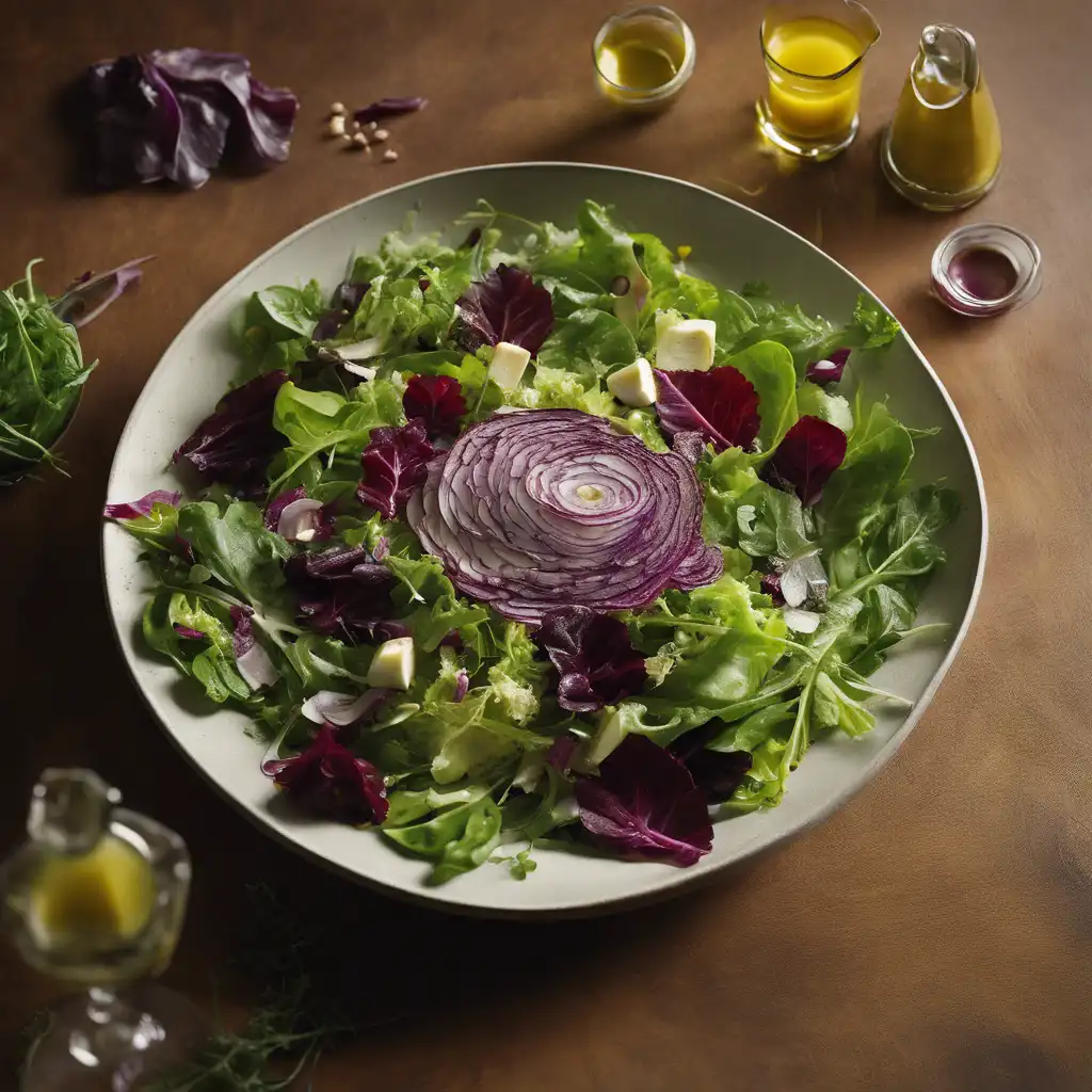 Green Salad with Mustard Vinaigrette